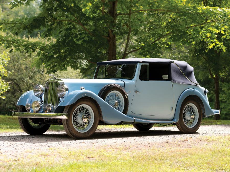  AC Six 16/70 Drophead Coupe 1938 года  (фото 1 из 7)